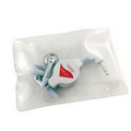 Bluejay Retractable Earbuds in Pouch